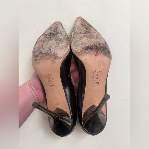 Michael Kors Women's Black Patent Leather Iona Pump Sz. 10 - Picture 5 of 5